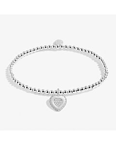 Joma Jewellery A Little 'Favourite Person' Bracelet In Silver Plating